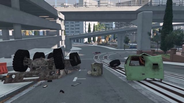 Cars Vs Chain #6 - BeamNG DRIVE | SmashChan