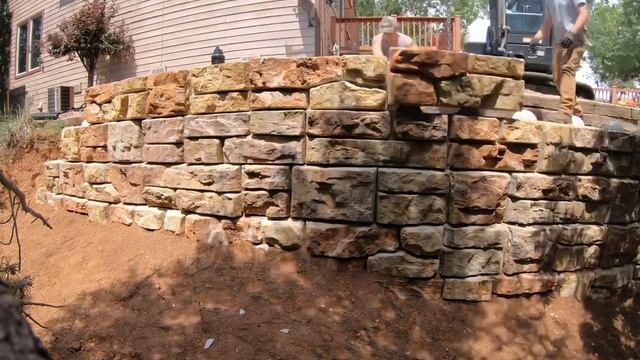Redi-Rock Retaining wall By Foundation Pros of CO смотреть онлайн