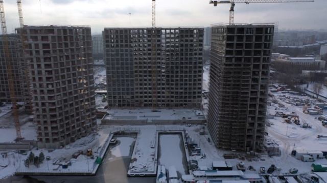 Ривер Парк Коломенское , Фаза 2, Корпус 4 Видеообзор от 29 11 2022г смотреть онлайн