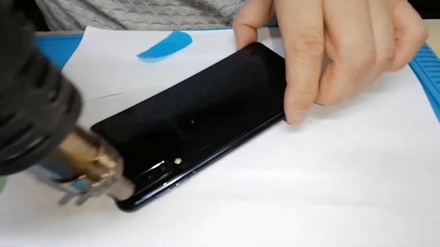 Греется кнопка включения + сканер отпечатка пальца на Samsung Galaxy A750FN ( замена сканера ) смотреть онлайн