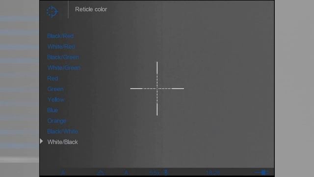 New color reticle for Thermion after the update - nová verze sw смотреть онлайн