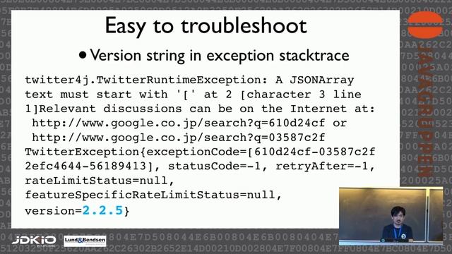 JDK IO 2018 - Yusuke Yamamoto - Practical library design - lessons learned from Twitter4J смотреть онлайн