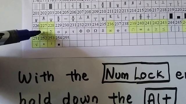 Typing Special Math symbols on your computer смотреть онлайн