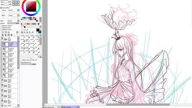 Speed Paint- Paint Tool SAI 2 смотреть онлайн