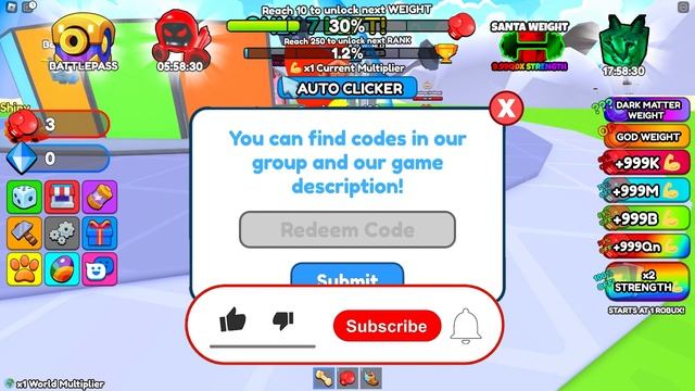 ALL NEW *SECRET CODES* IN ROBLOX STRONG FIGHTER SIMULATOR (new codes roblox Strong Fighter Simulato смотреть онлайн