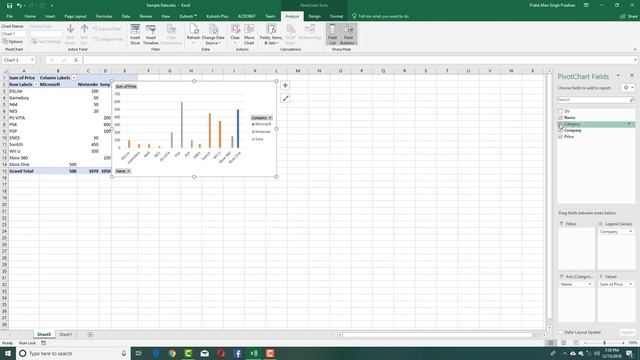 MS Excel Tutorial - Lesson 84 - PivotCharts смотреть онлайн