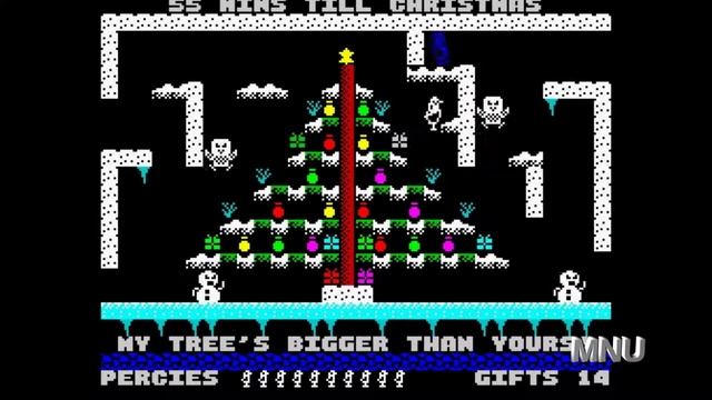 Percy Penguin in The Present Palaver ZX Spectrum смотреть онлайн