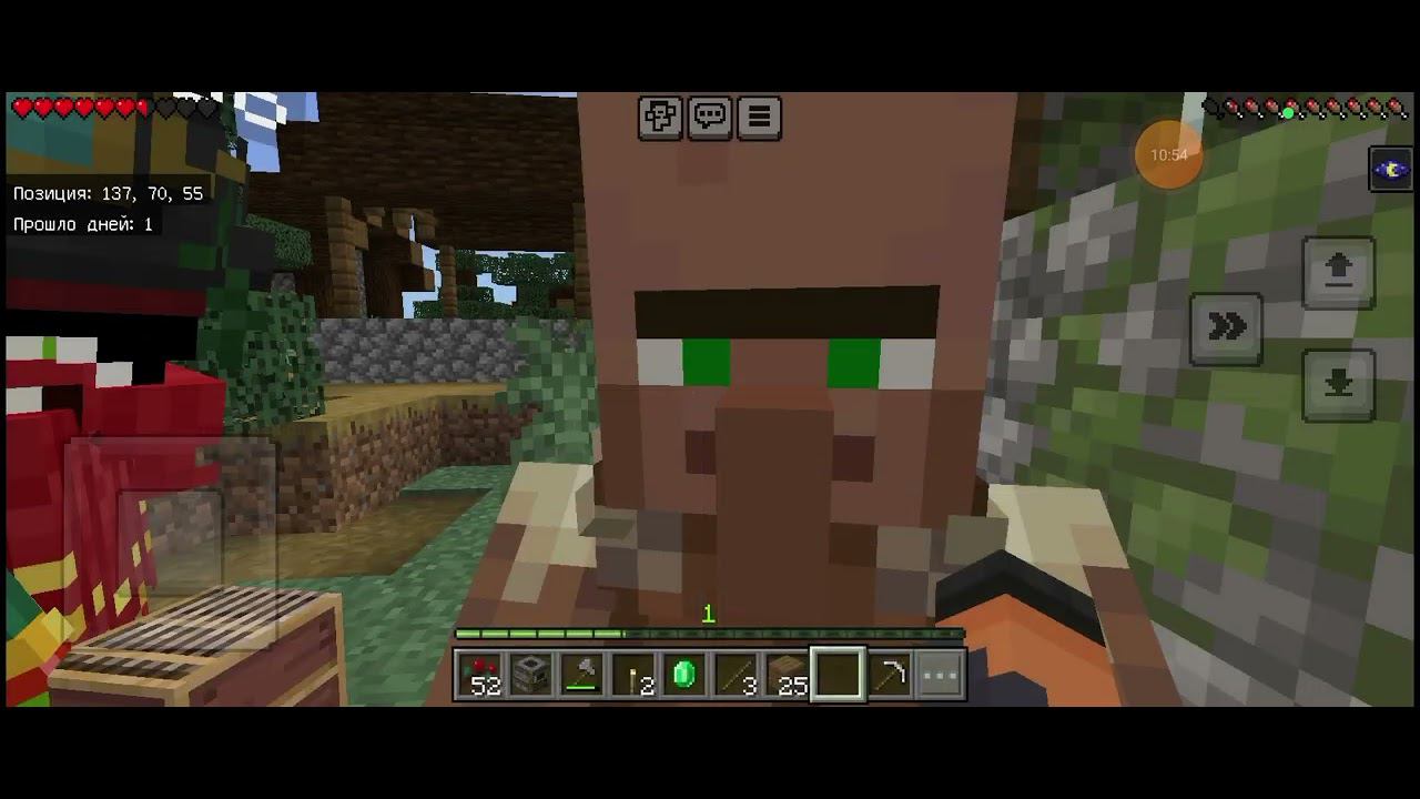 Minecraft-(играю с Master Mems Play)