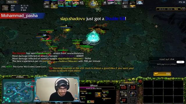 DOTA1 GAMEPLAY ATINAD ORACLE MIDLINE SNIPER RAMPAGE BEST GAME گیم پلی اتیناد смотреть онлайн