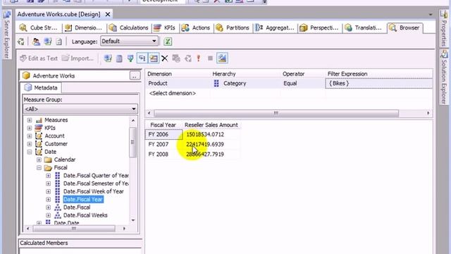 OLAP Cube Browsing with SSDT - SQL Server 2012 - Kalman Toth смотреть онлайн