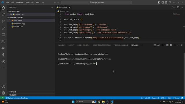 Error desire_capabilities Appium Python Client Versi 3 смотреть онлайн