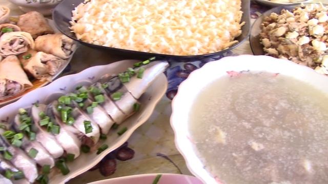 Празднуем Пасху! Наш Пасхальный, праздничный стол! смотреть онлайн