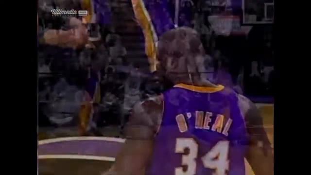 Shaquille O'Neal 31 Points 5 Ast @ Kings, 2001-02. смотреть онлайн