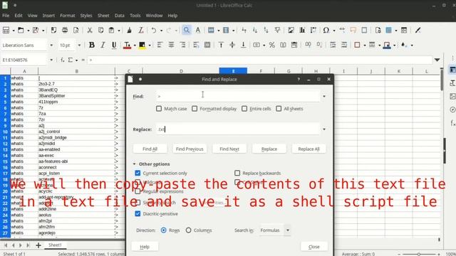 Bash Shell Script: write output of whatis command to text files смотреть онлайн