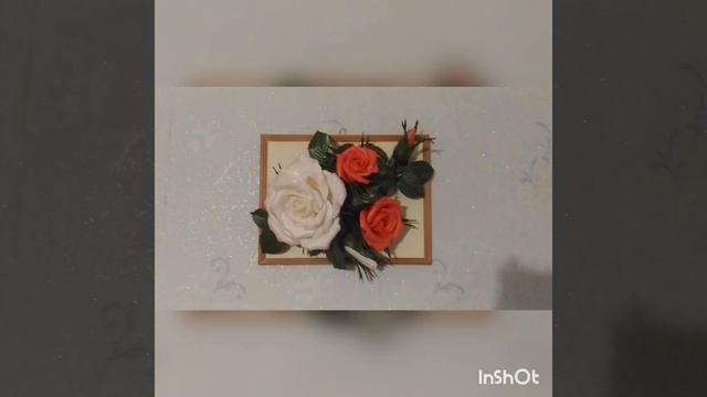 Цветы из изолона и фоамирана с подсветкой. смотреть онлайн