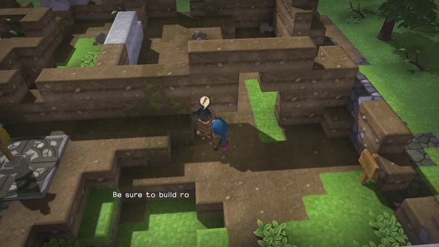 Dragon Quest Builders [DEMO] - 03 - Строим мастерскую