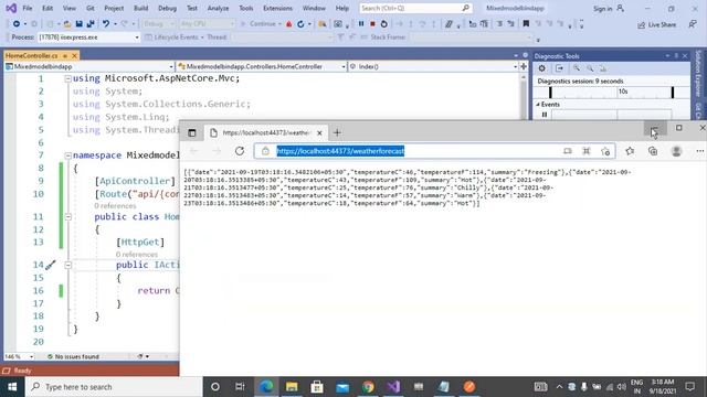 Using Mixed Data/Model Binding Attributes in ASP .Net Core WEB API смотреть онлайн