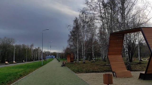 Южный Урал. Магнитогорск. Сквер Ветеранов. 3 ноября 2023 г.