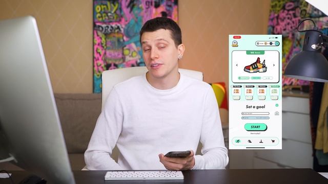 Как зарабатывать бегая на фитнес приложении STEPN / ГАЙД какие кроссовки купить смотреть онлайн