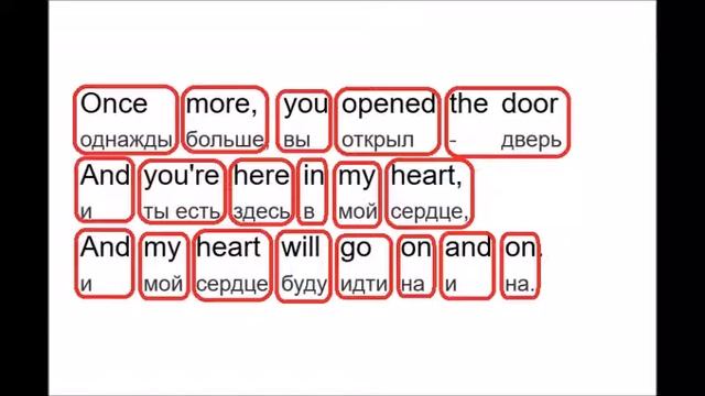 Английский по песням&караоке Celine Dion “Titaniс” (обновленный вариант) смотреть онлайн