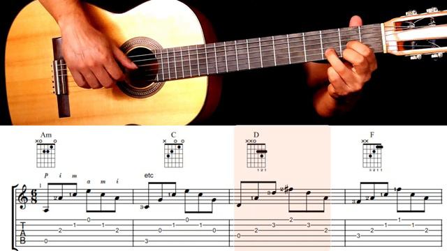 Quick guitar lessons - The House Of The Rising Sun смотреть онлайн