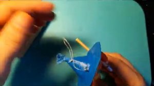 Ватные игрушки КуклАтель. Куколка из ваты - Незнайка-художник.