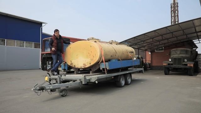 ГАЗ-53. Надо успеть к выставке и рассказ о бочке МОЛОКО смотреть онлайн