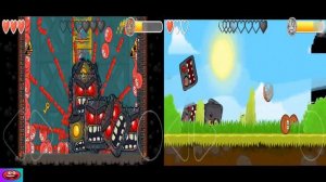 Red Ball 4 - Unlimited Rock Bosses Vs Unlimited Spike Bosses