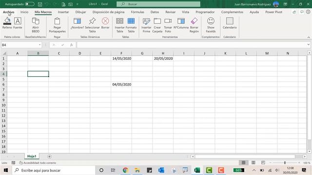 Excel VBA Monthview para 32 y 64 bits смотреть онлайн