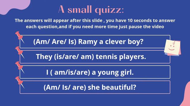 Verb (To Be) in present Simple Tense and Past simple Tense (English version) смотреть онлайн