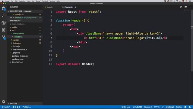 Creando el Header смотреть онлайн