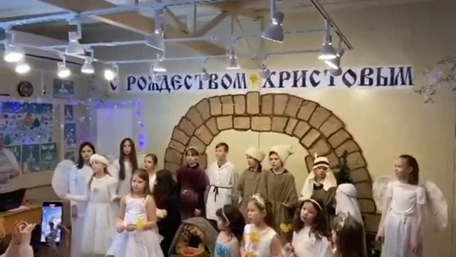 Рождественский спектакль « Вифлеемская сказка» смотреть онлайн