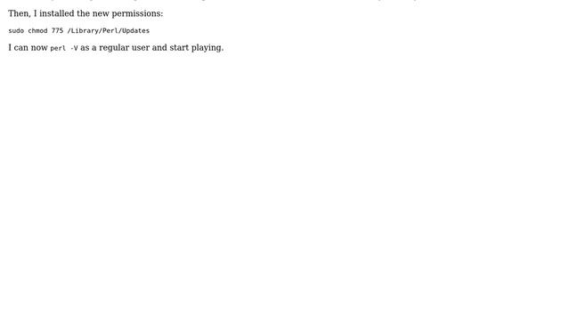 Perl Issue on OS X El Capitan смотреть онлайн