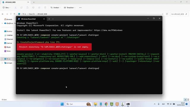 Installation Laravel version 10 смотреть онлайн