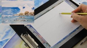 КАК РИСОВАТЬ ВОДУ? АКВАРЕЛЬ