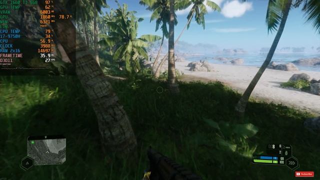 Crysis Remastered | GTX 1660 Ti | Can it Run Crysis settings 1080p смотреть онлайн