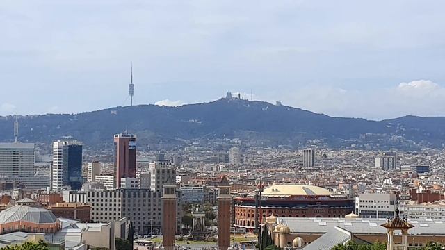 ? Испания Барселона. Фонтан Монтжуик.Barcelona. Spain. Fuente Mágica De Montjuic