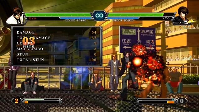 KOF XIII Nests Style Kyo Combo смотреть онлайн