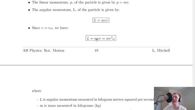 Advanced Higher Physics | Rotational Motion | Angular Momentum | THEORY смотреть онлайн