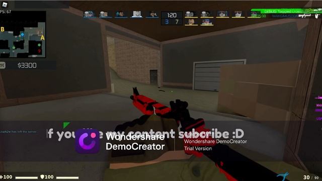 A dot crosshair Counter Blox (Roblox) смотреть онлайн