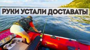 ТАСКАЕМ РЕКОРДНОЕ КОЛЛИЧЕСТВО ЛЕЩЕЙ НА РЫБАЛКЕ. РЫБАЛКА НА КОЛЬЦО НА ВОЛГЕ.