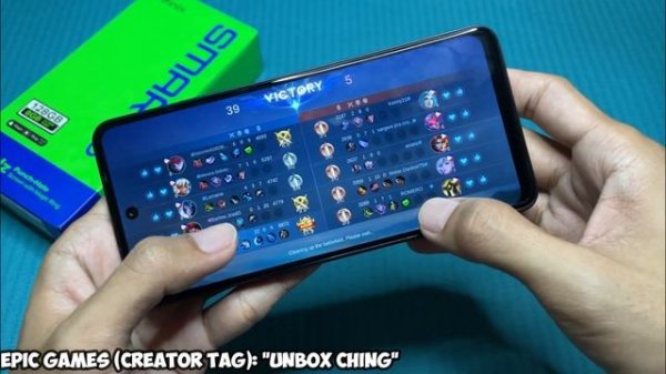 Mobile Legends in Infinix Smart 8