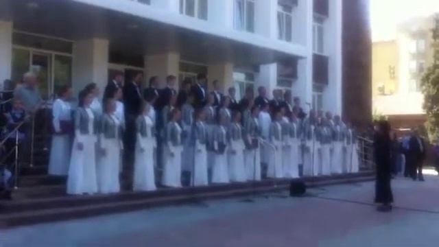 "Молитва за Україну", хор "Відродження" Криворізького музичного коледжу. Хормейстр Л. Красільнікова смотреть онлайн