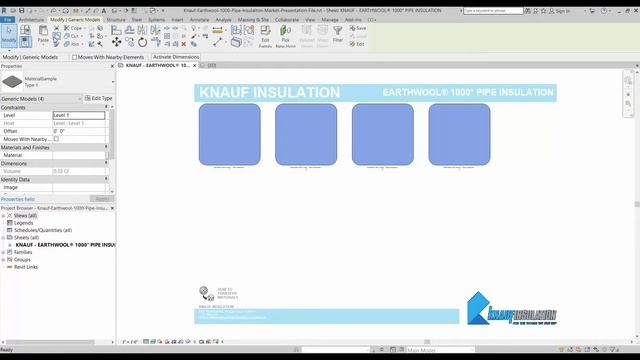 Introducing BIM By Knauf Insulation - Batt, Duct, And Pipe Insulation For Revit