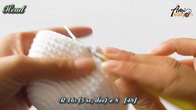 #486 | SKZOO Jiniret  Amigurumi (1/3) | How To Crochet Animals Amigurumi | @AmiSaigon