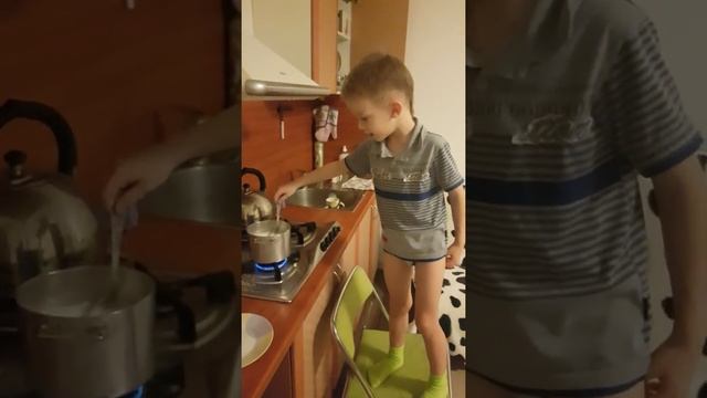 Как сварить манную кашу смотреть онлайн