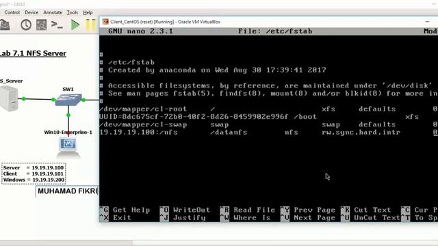 Lab 7.1 NFS Server смотреть онлайн