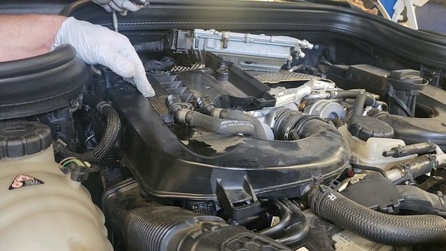 MERCEDES GLS 580 AMG 63 X167 4MATIC ENGINE MOTOR AIR FILTER ELEMENT HOW TO SERVICE CHANGE REPLACE смотреть онлайн