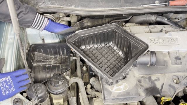 Filtro Aria Hyundai Matrix - Hyundai Matrix Air Filter #airfilter #hyundai #engine