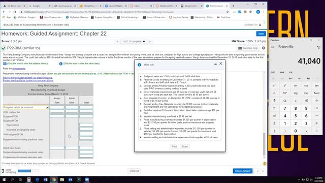 BUA 243 Chapter 22 Guided Assignment смотреть онлайн